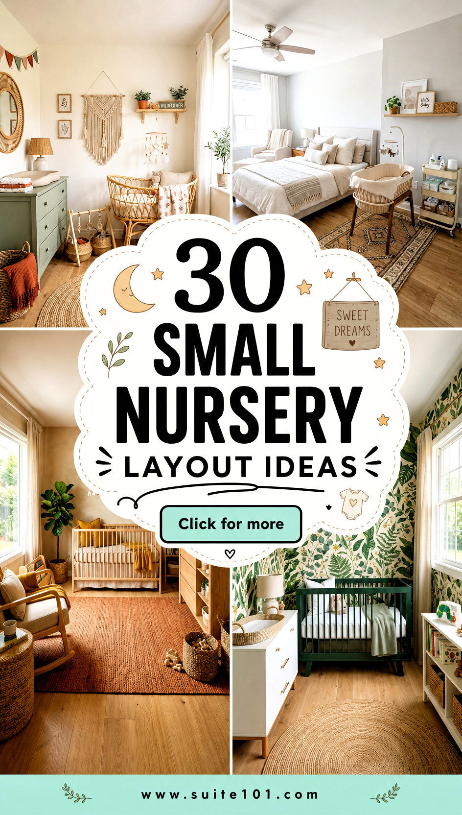 30 Small Nursery Layout Ideas for Smarter Storage and Sleep - 30 Small Nursery Layout Ideas for Smarter Storage and Sleep