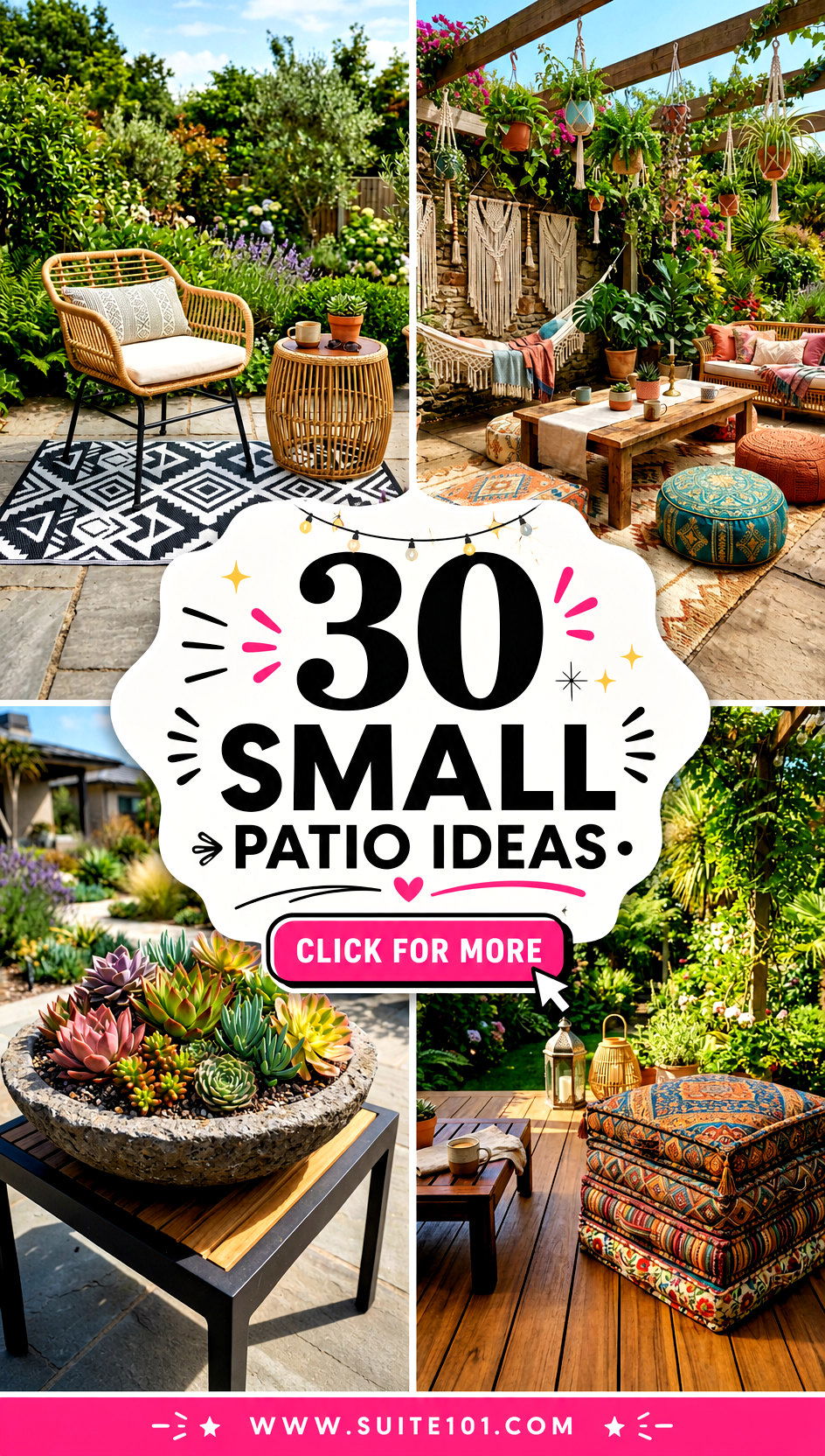 30 Small Patio Ideas for Cozy Outdoor Nights Without the Clutter - 30 Small Patio Ideas for Cozy Outdoor Nights Without the Clutter