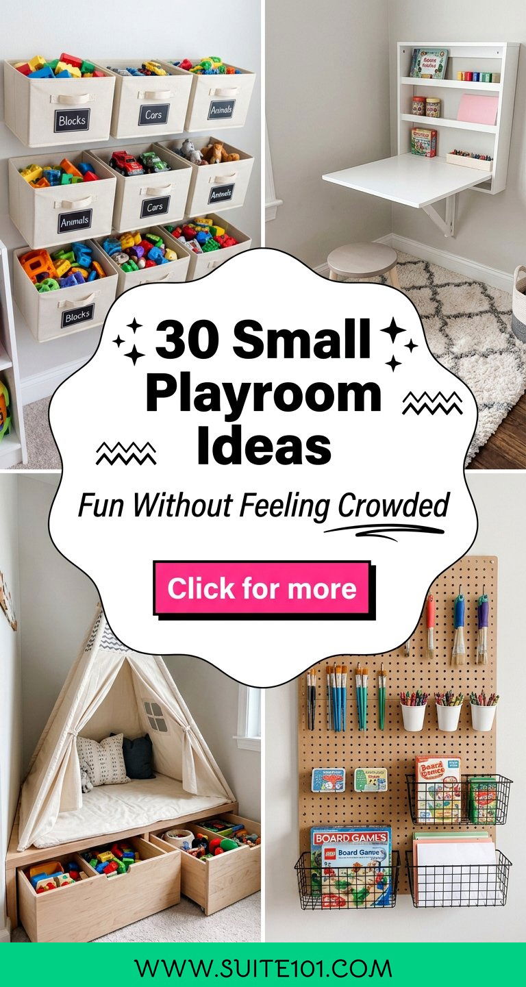 30 Small Playroom Ideas to Maximize Fun Without Feeling Crowded - 30 Small Playroom Ideas to Maximize Fun Without Feeling Crowded