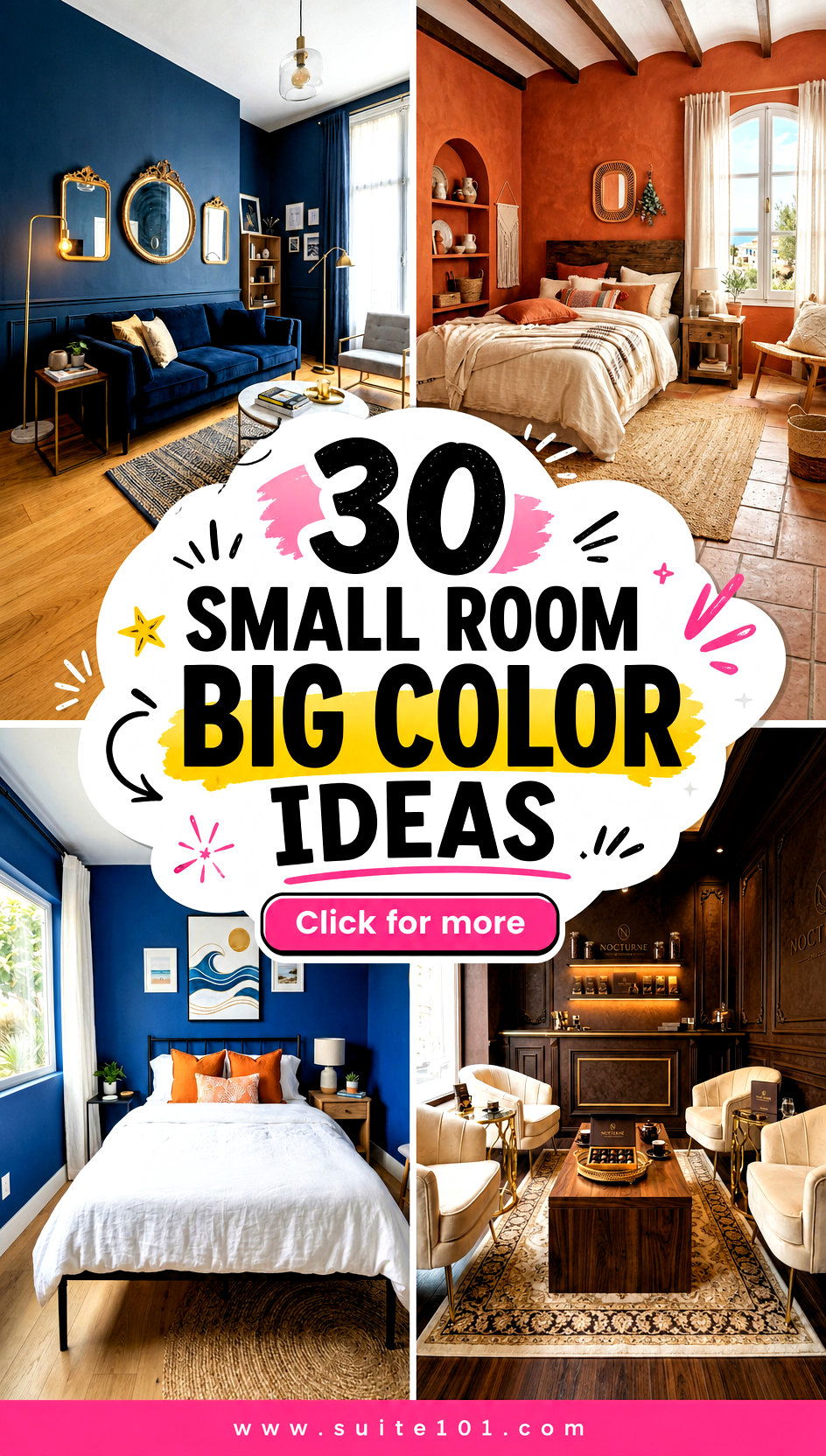 30 Small Room Big Color Ideas for Instant Wow No Renovation - 30 Small Room Big Color Ideas for Instant Wow, No Renovation
