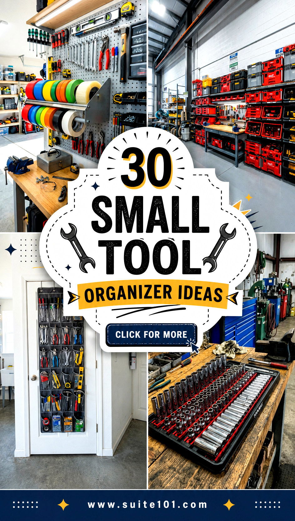30 Small Tool Organizer Ideas to Tame Clutter in Any Garage - 30 Small Tool Organizer Ideas to Tame Clutter in Any Garage