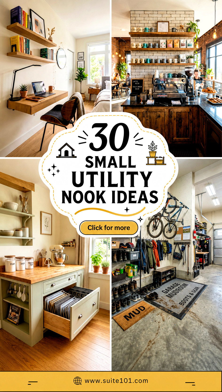 30 Small Utility Nook Ideas for Smart Laundry and Storage Wins - 30 Small Utility Nook Ideas for Smart Laundry and Storage Wins