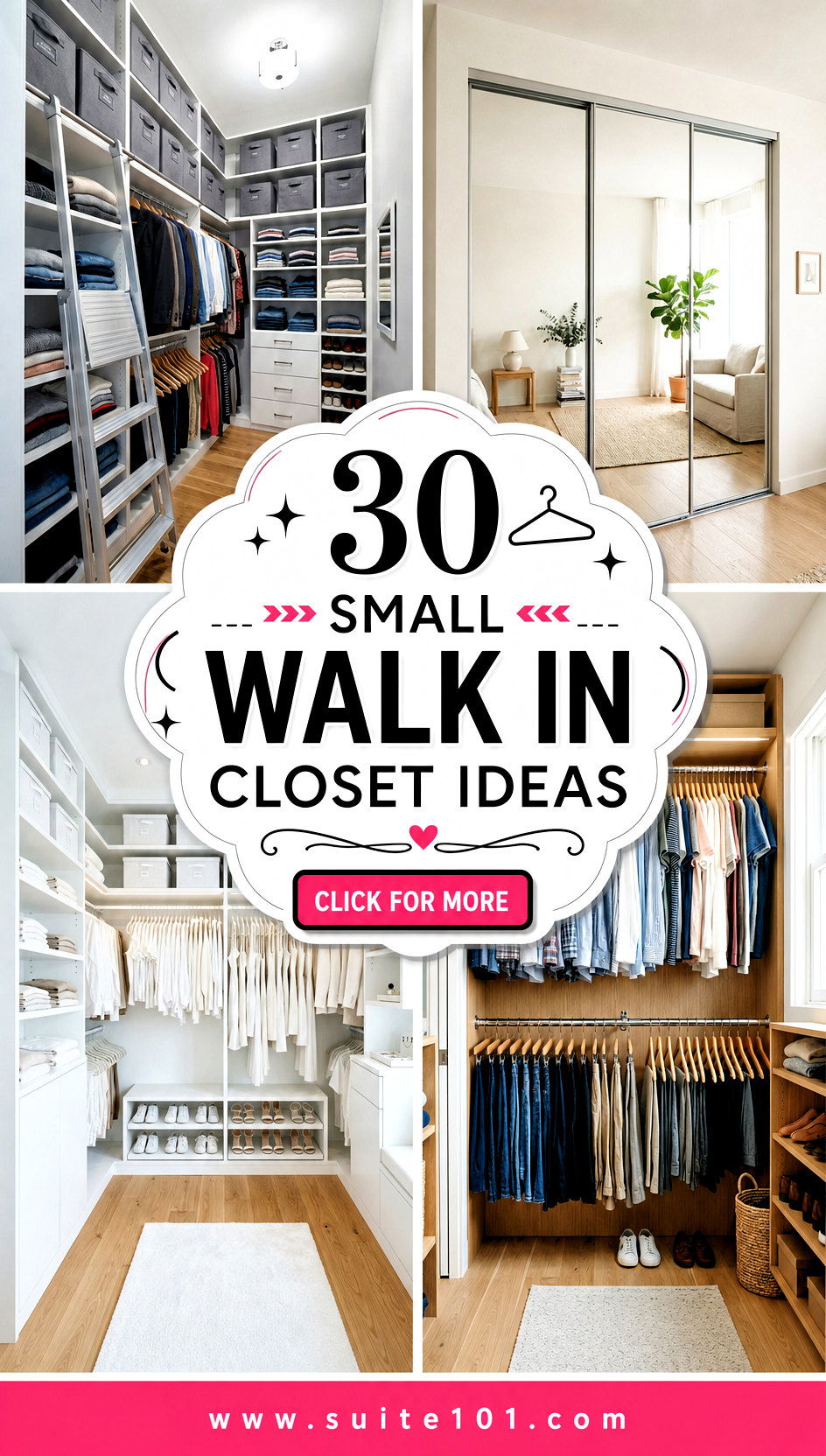 30 Small Walk In Closet Ideas to Organize More Stress Less - 30 Small Walk In Closet Ideas to Organize More, Stress Less