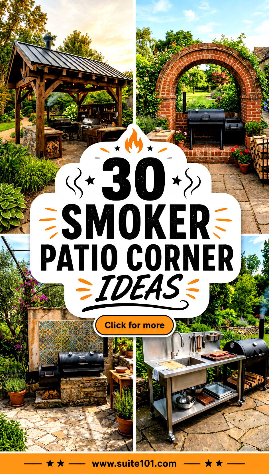 30 Smoker Patio Corner Ideas for Better BBQ Setup and Flow - 30 Smoker Patio Corner Ideas for Better BBQ Setup and Flow