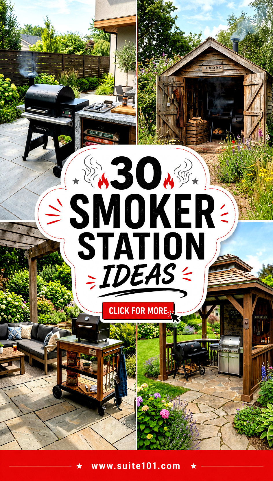 30 Smoker Station Ideas to Build a Pro-Style BBQ Hub at Home - 30 Smoker Station Ideas to Build a Pro-Style BBQ Hub at Home