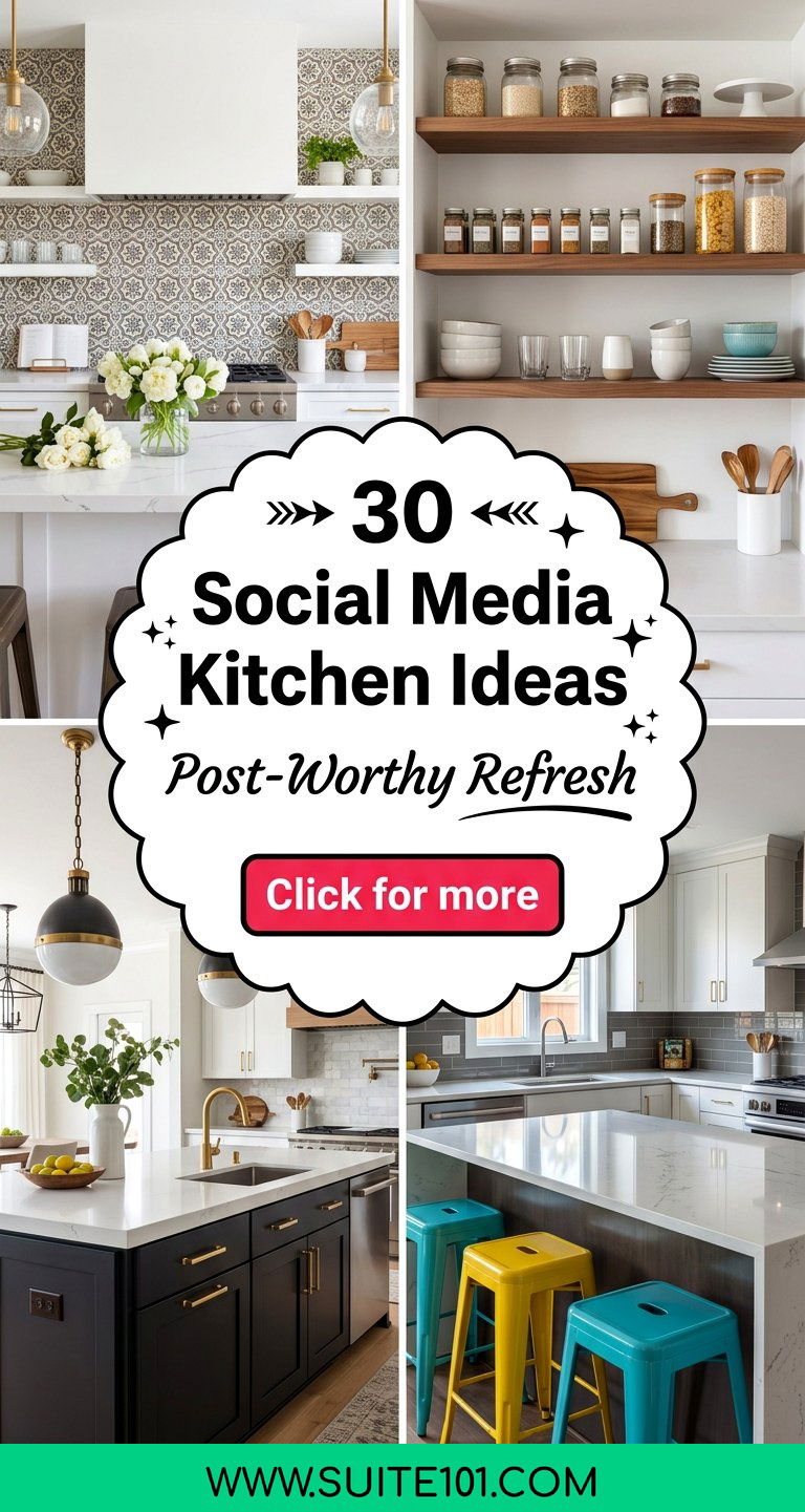30 Social Media Kitchen Ideas to Steal for Your Next Refresh - 30 Social Media Kitchen Ideas to Steal for Your Next Refresh