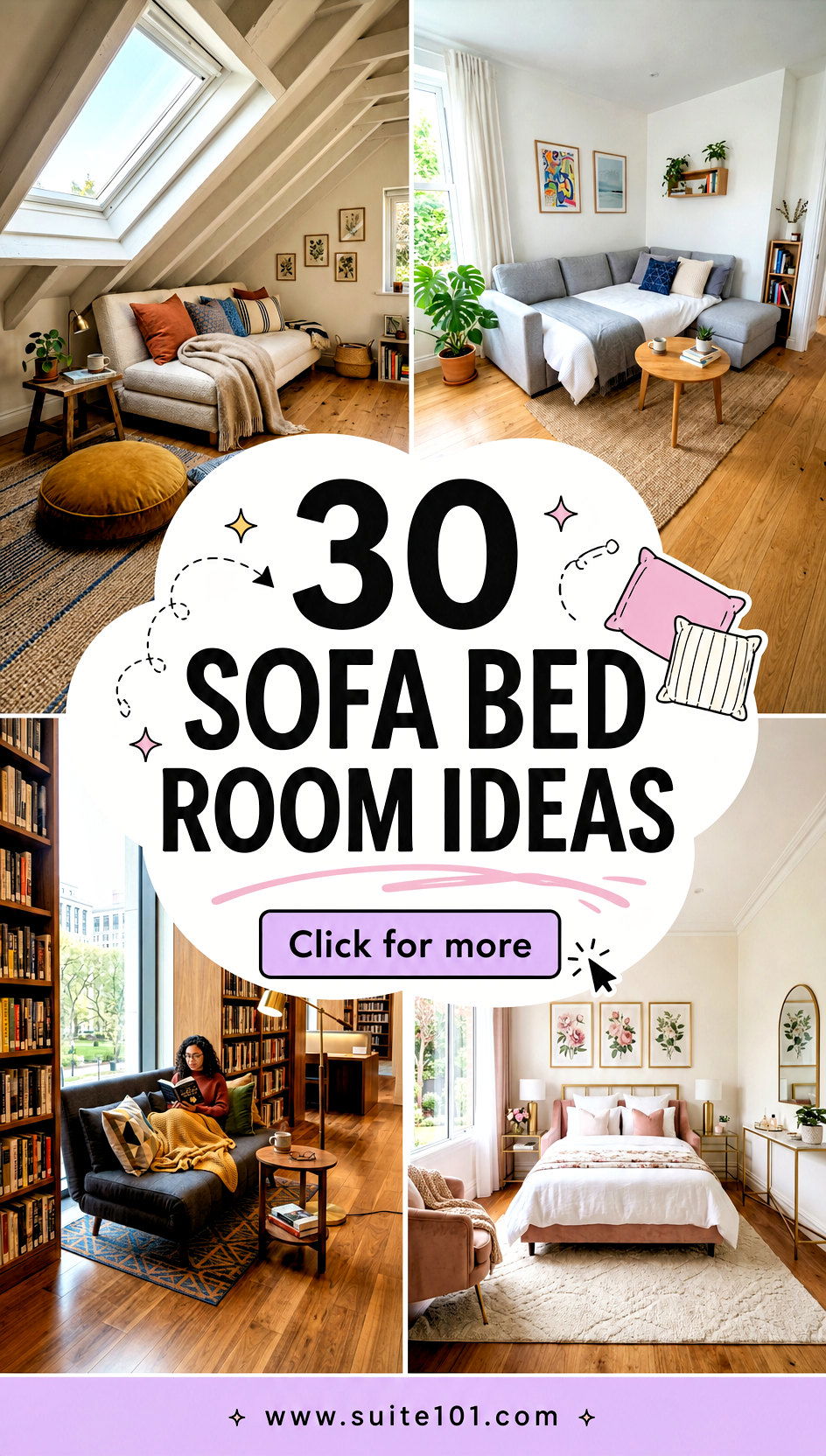 30 Sofa Bed Room Ideas That Feel Stylish Every Day At Home - 30 Sofa Bed Room Ideas That Feel Stylish Every Day At Home