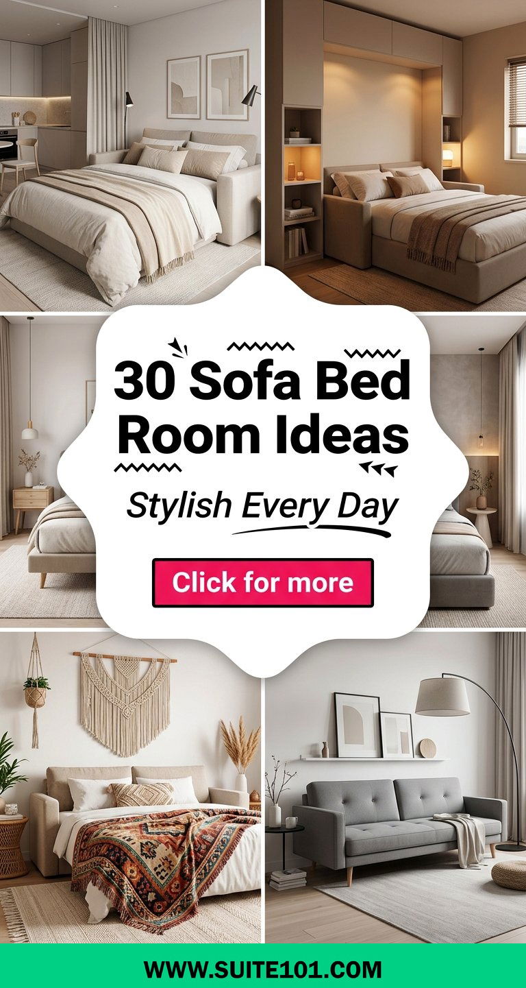 30 Sofa Bed Room Ideas That Feel Stylish Every Day At Home - 30 Sofa Bed Room Ideas That Feel Stylish Every Day At Home
