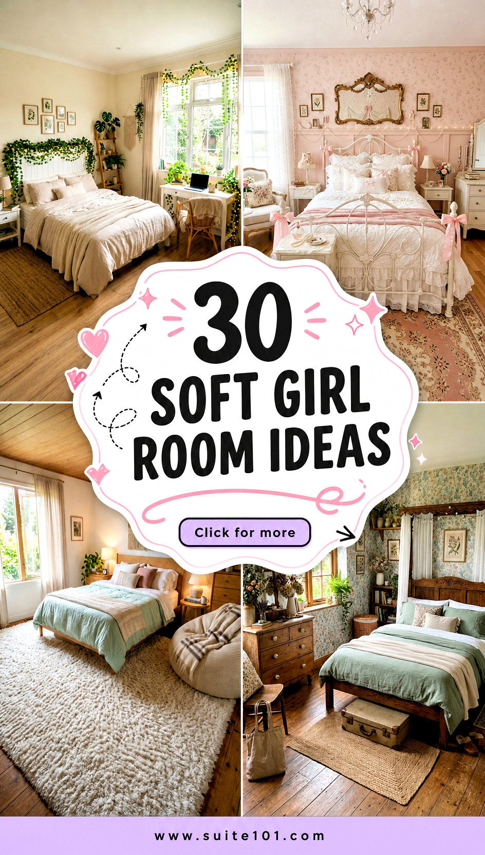 30 Soft Girl Room Ideas to Create a Dreamy Cozy Space Today - 30 Soft Girl Room Ideas to Create a Dreamy, Cozy Space Today