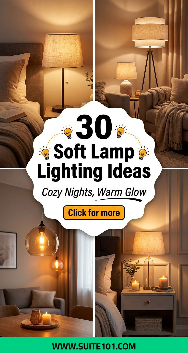 30 Soft Lamp Lighting Ideas for Cozy Nights and Warm Glow - 30 Soft Lamp Lighting Ideas for Cozy Nights and Warm Glow