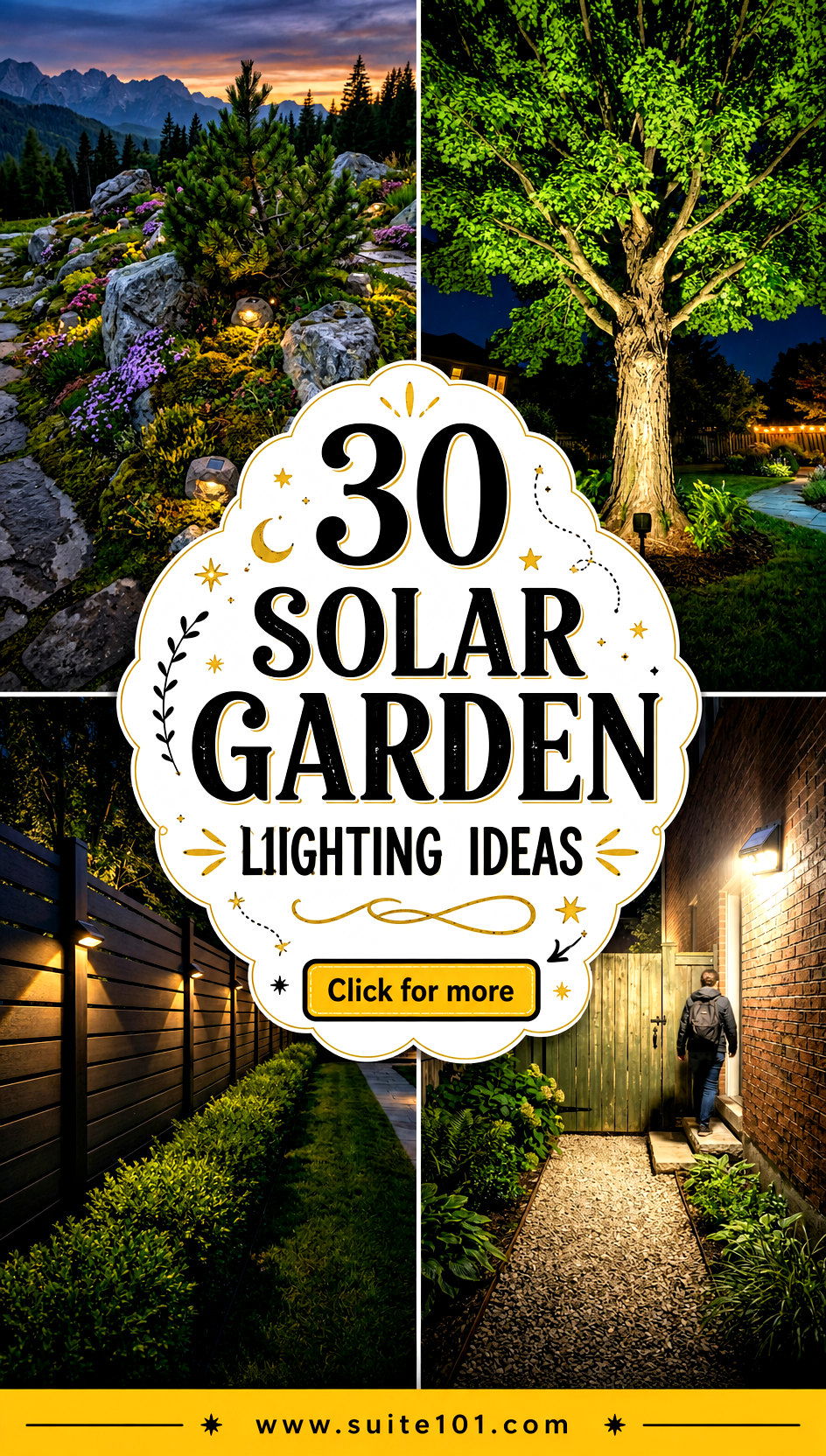 30 Solar Garden Lighting Ideas for a Magical Nighttime Glow - 30 Solar Garden Lighting Ideas for a Magical Nighttime Glow