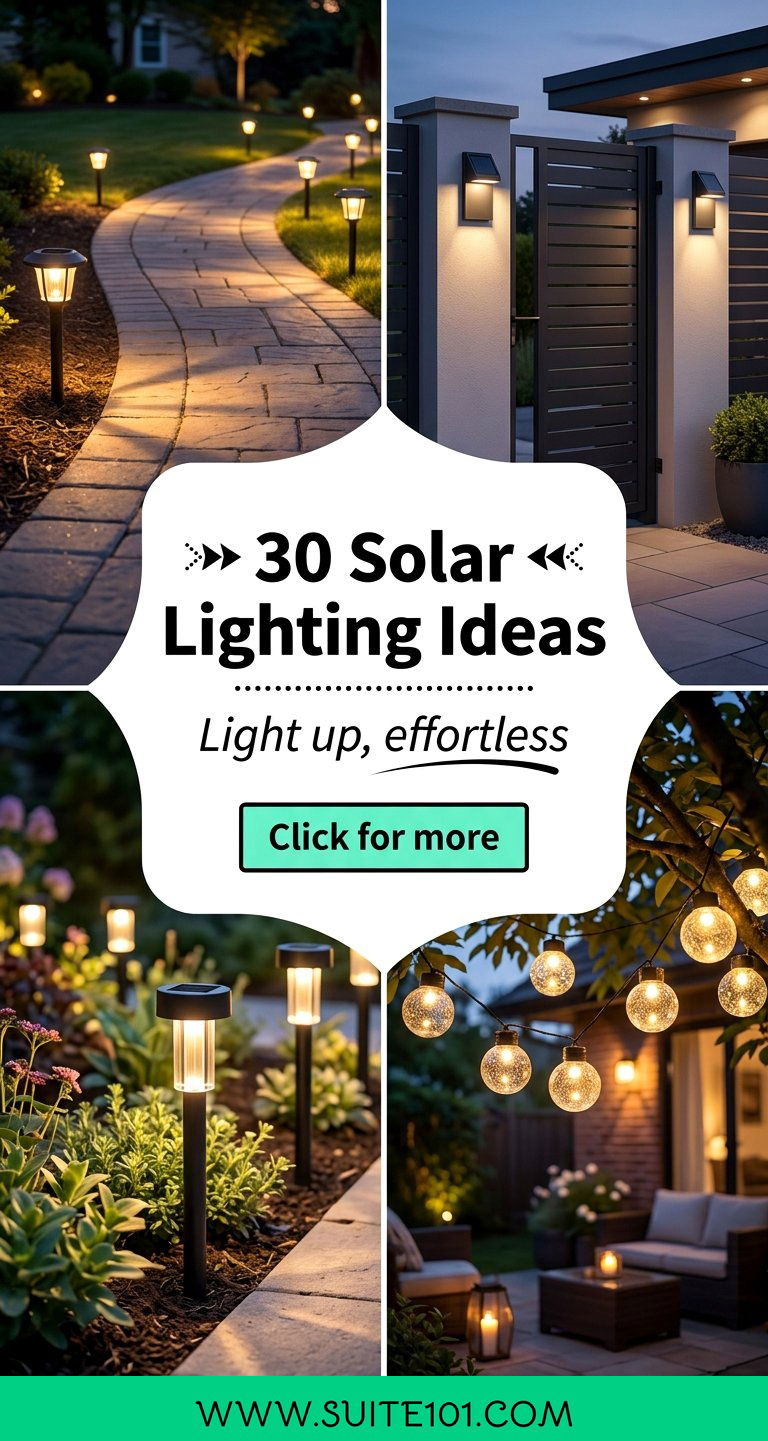 30 Solar Lighting Ideas That Brighten Pathways With Ease - 30 Solar Lighting Ideas That Brighten Pathways With Ease