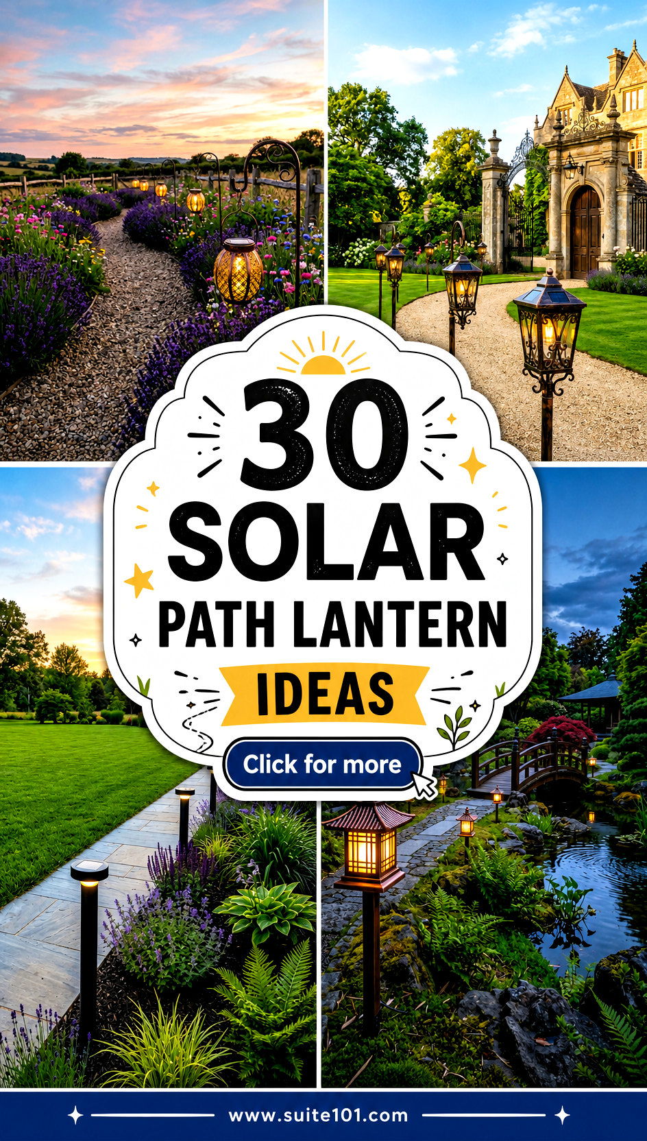 30 Solar Path Lantern Ideas for Safe Stunning Walkways - 30 Solar Path Lantern Ideas for Safe, Stunning Walkways