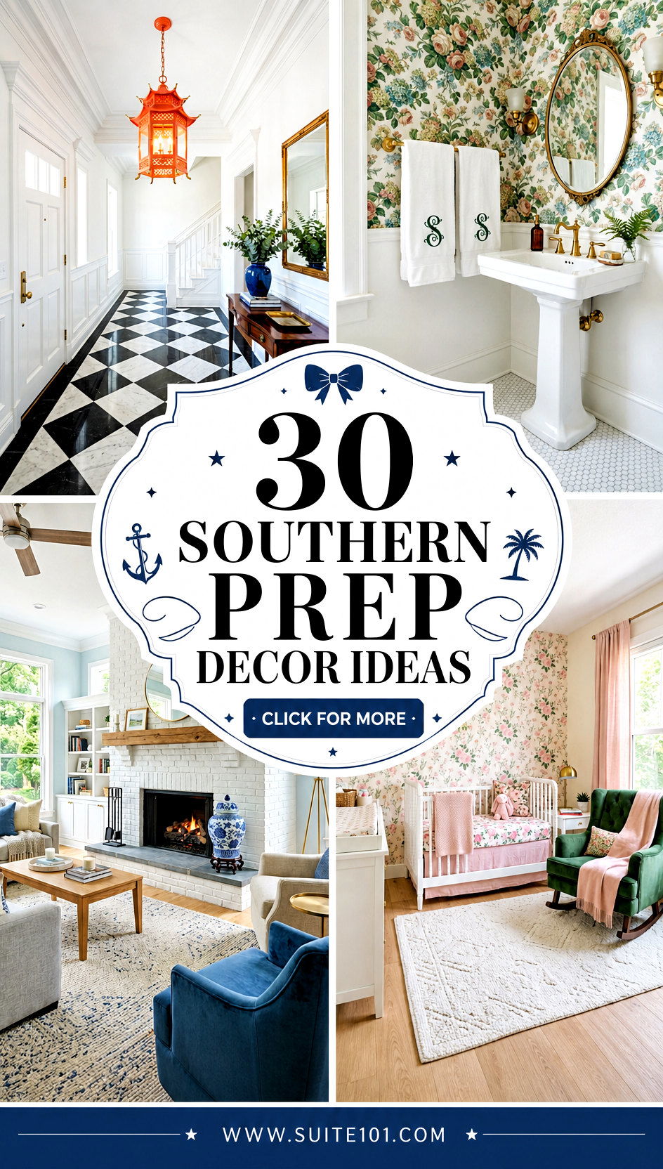 30 Southern Prep Decor Ideas to Nail Polished Coastal Charm - 30 Southern Prep Decor Ideas to Nail Polished, Coastal Charm