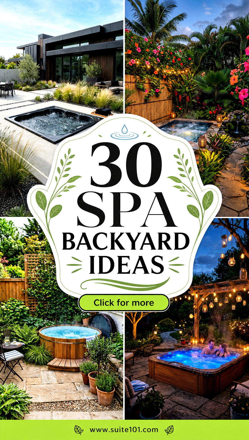 30 Spa Backyard Ideas for Ultimate Relaxation Outdoors - 30 Spa Backyard Ideas for Ultimate Relaxation Outdoors