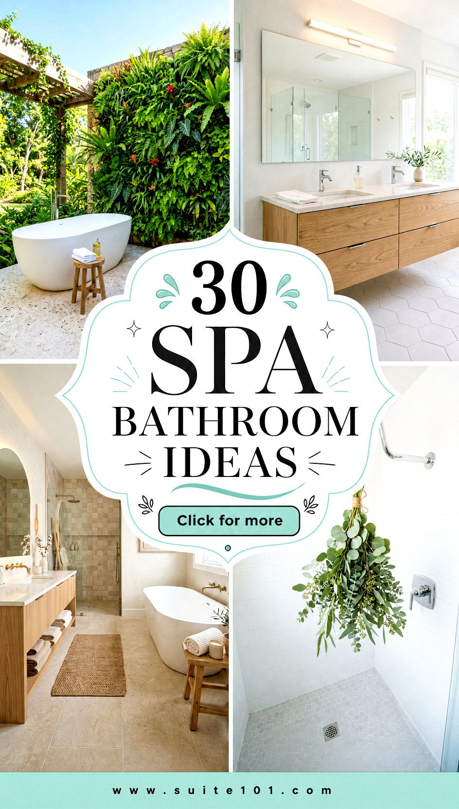 30 Spa Bathroom Ideas for a Relaxing Hotel-Style Glow - 30 Spa Bathroom Ideas for a Relaxing, Hotel-Style Glow