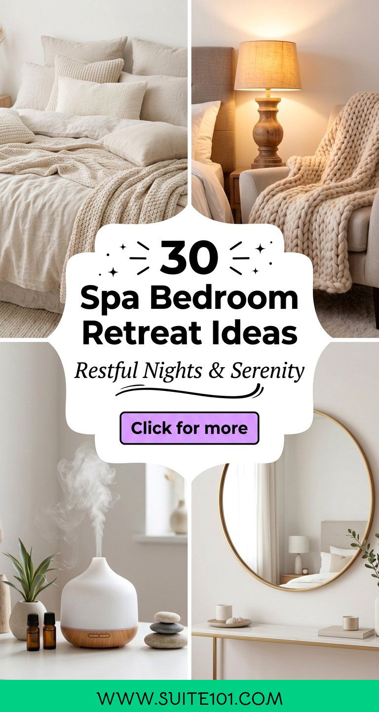 30 Spa Bedroom Retreat Ideas for Restful Nights and Serenity - 30 Spa Bedroom Retreat Ideas for Restful Nights and Serenity