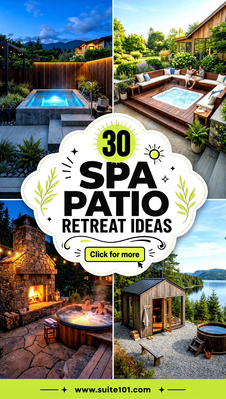 30 Spa Patio Retreat Ideas for Serene Outdoor Escape Days - 30 Spa Patio Retreat Ideas for Serene, Outdoor Escape Days