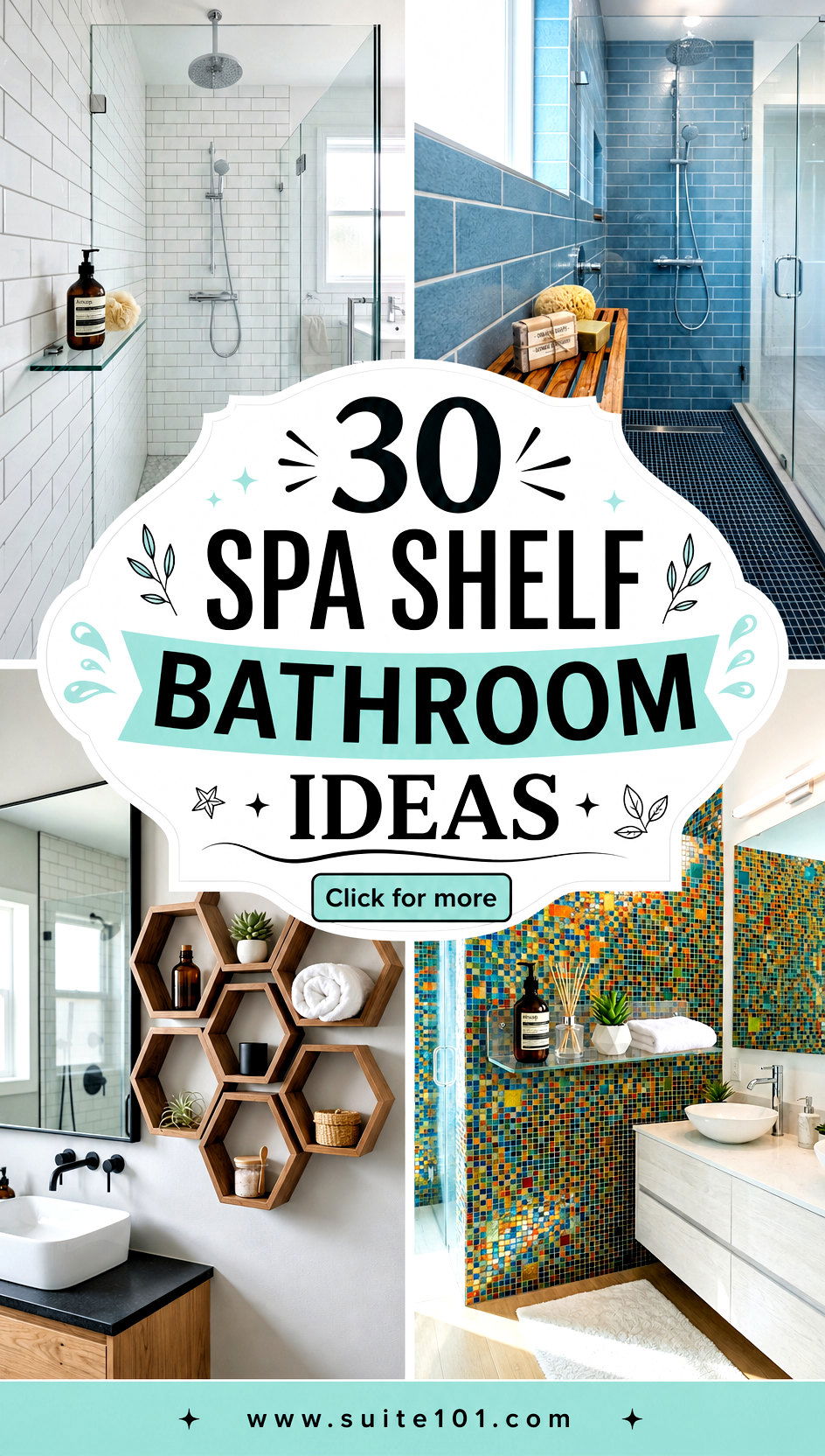 30 Spa Shelf Bathroom Ideas for a Calm Organized Retreat - 30 Spa Shelf Bathroom Ideas for a Calm, Organized Retreat