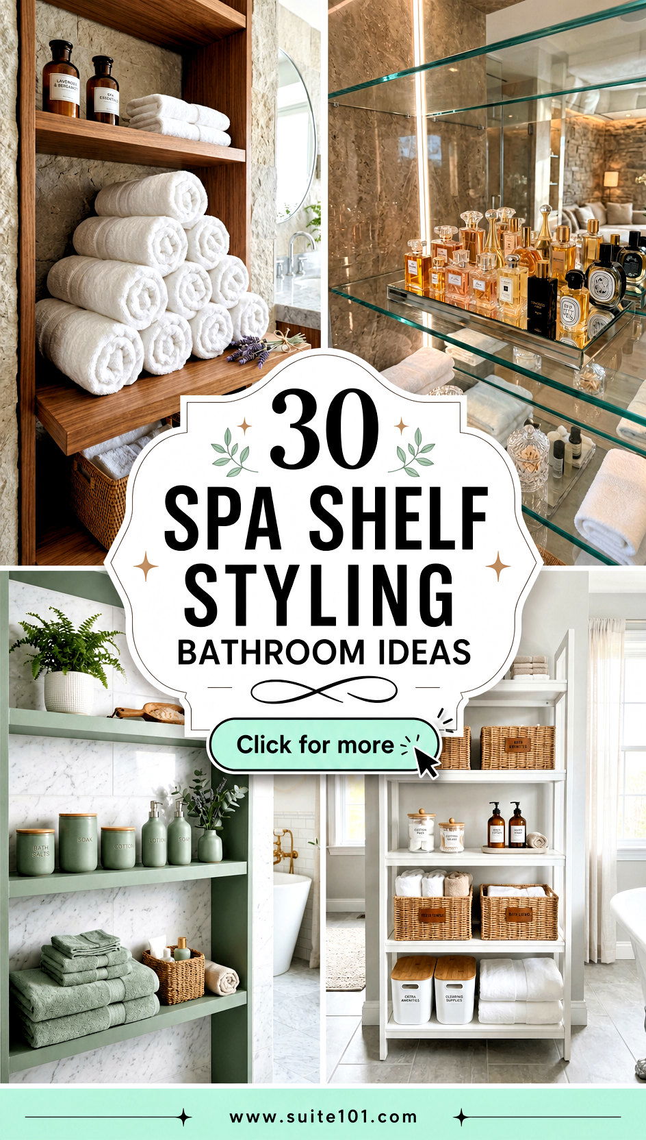 30 Spa Shelf Styling Bathroom Ideas for Calm Clean Looks - 30 Spa Shelf Styling Bathroom Ideas for Calm, Clean Looks