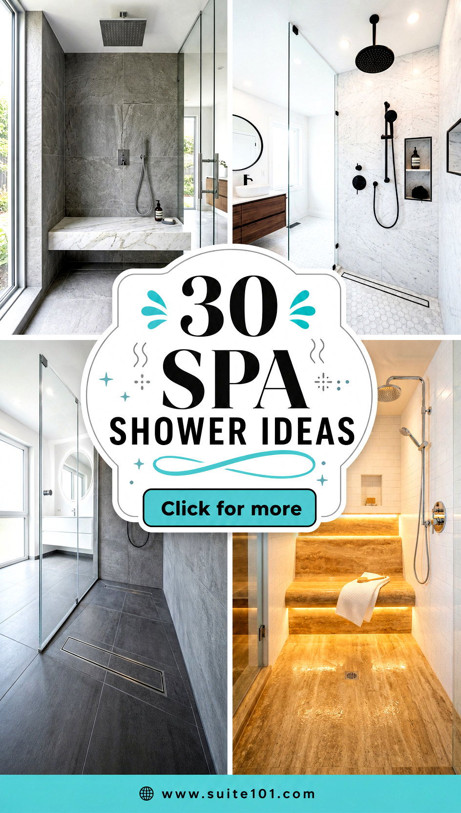 30 Spa Shower Ideas for a Hotel-Style Bathroom Feel Every Day - 30 Spa Shower Ideas for a Hotel-Style Bathroom Feel Every Day