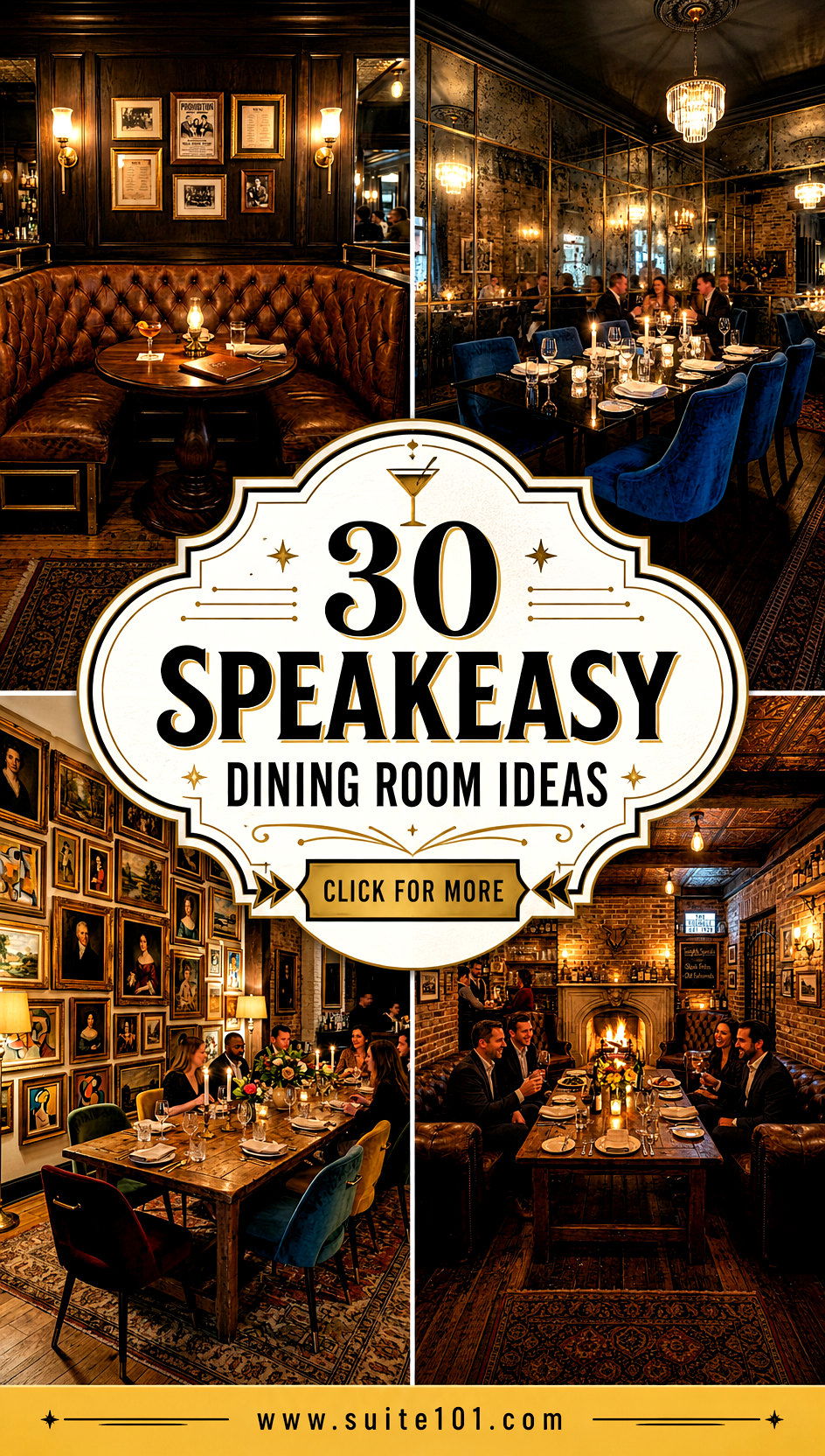 30 Speakeasy Dining Room Ideas for Cozy Grown-Up Nights - 30 Speakeasy Dining Room Ideas for Cozy, Grown-Up Nights