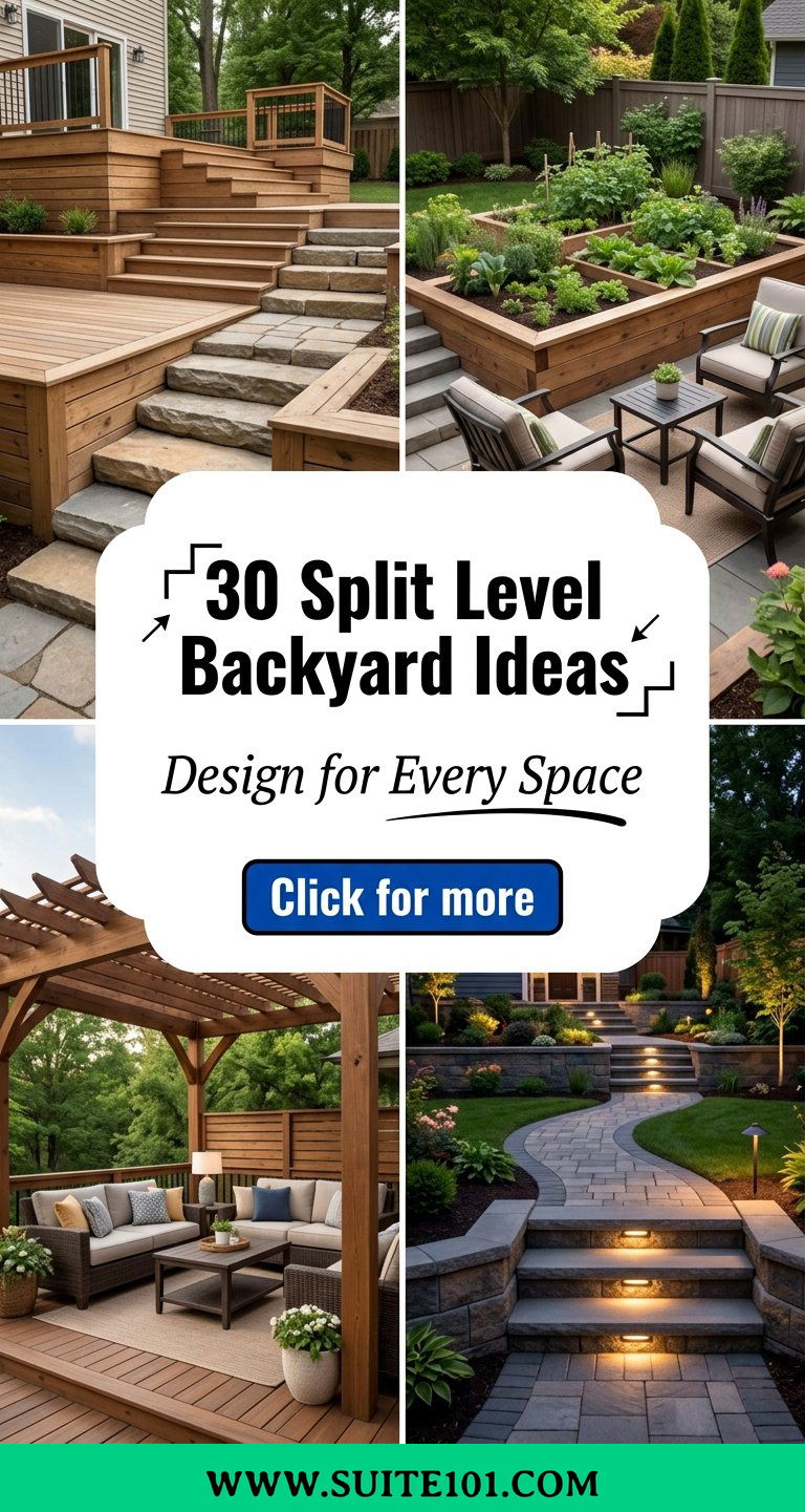 30 Split Level Backyard Ideas Design Tips For Every Space - 30 Split Level Backyard Ideas: Design Tips For Every Space