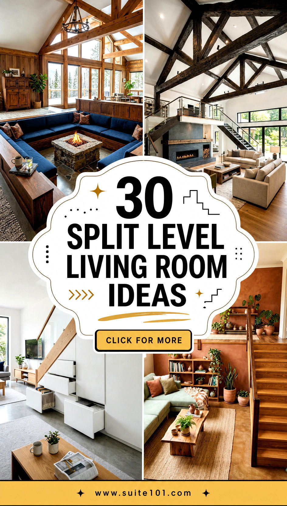 30 Split Level Living Room Ideas to Elevate Your Space Today - 30 Split Level Living Room Ideas to Elevate Your Space Today