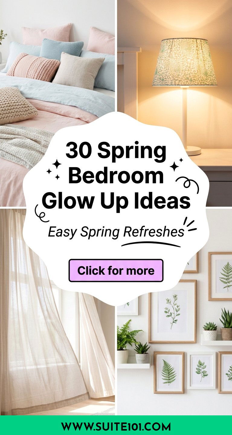 30 Spring Bedroom Glow Up Ideas Easy Refreshes That Wow - 30 Spring Bedroom Glow Up Ideas: Easy Refreshes That Wow