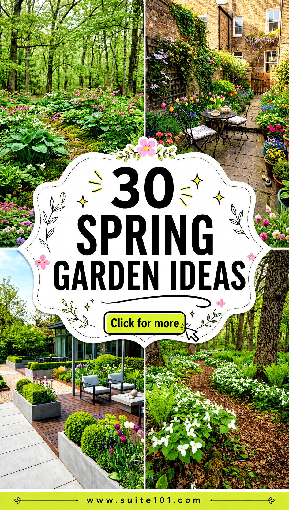 30 Spring Garden Ideas for Colorful Blooms and Fresh Curb Appeal - 30 Spring Garden Ideas for Colorful Blooms and Fresh Curb Appeal