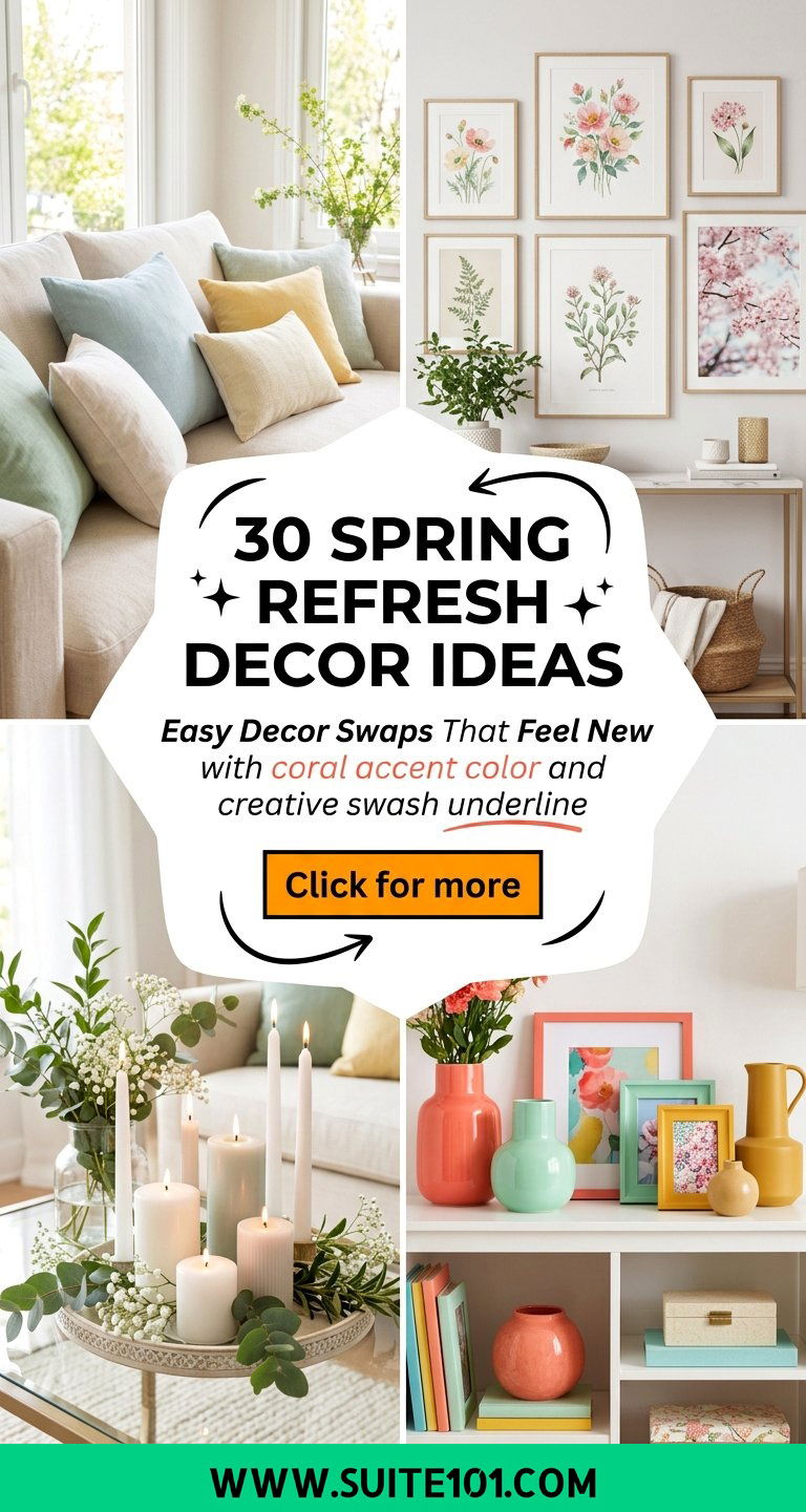 30 Spring Refresh Decor Ideas Easy Decor Swaps That Feel New - 30 Spring Refresh Decor Ideas: Easy Decor Swaps That Feel New