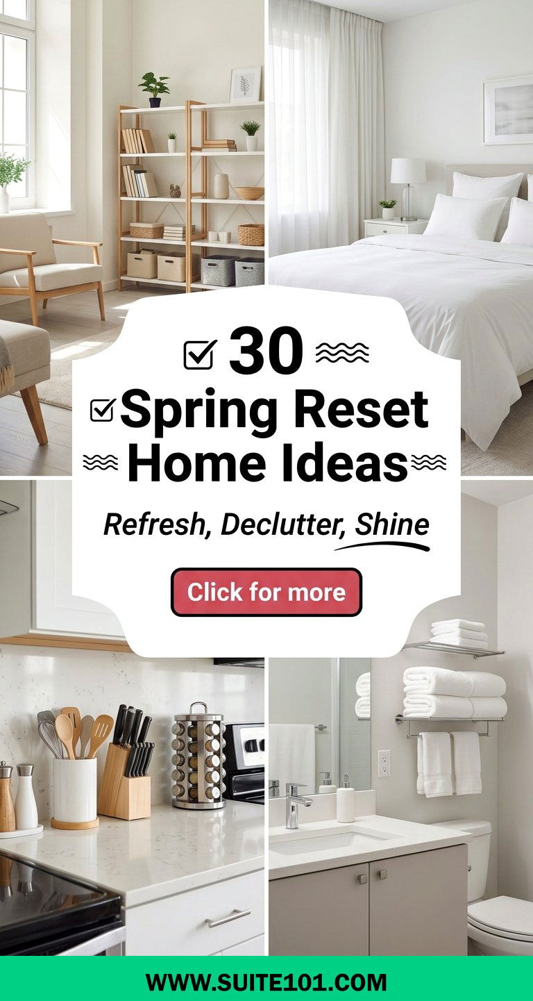 30 Spring Reset Home Ideas to Refresh Declutter and Shine - 30 Spring Reset Home Ideas to Refresh, Declutter, and Shine