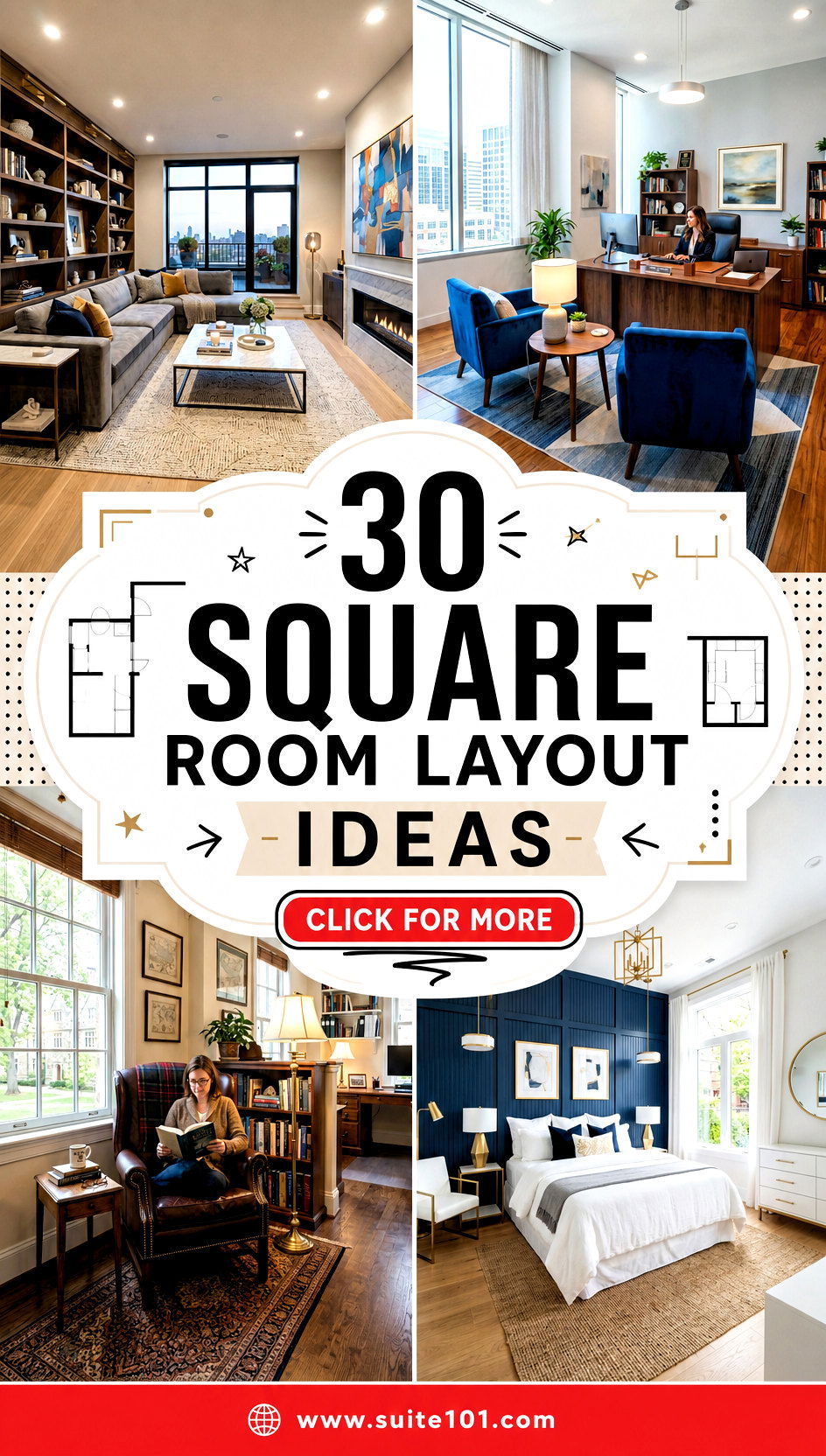 30 Square Room Layout Ideas to Maximize Every Corner Fast - 30 Square Room Layout Ideas to Maximize Every Corner Fast