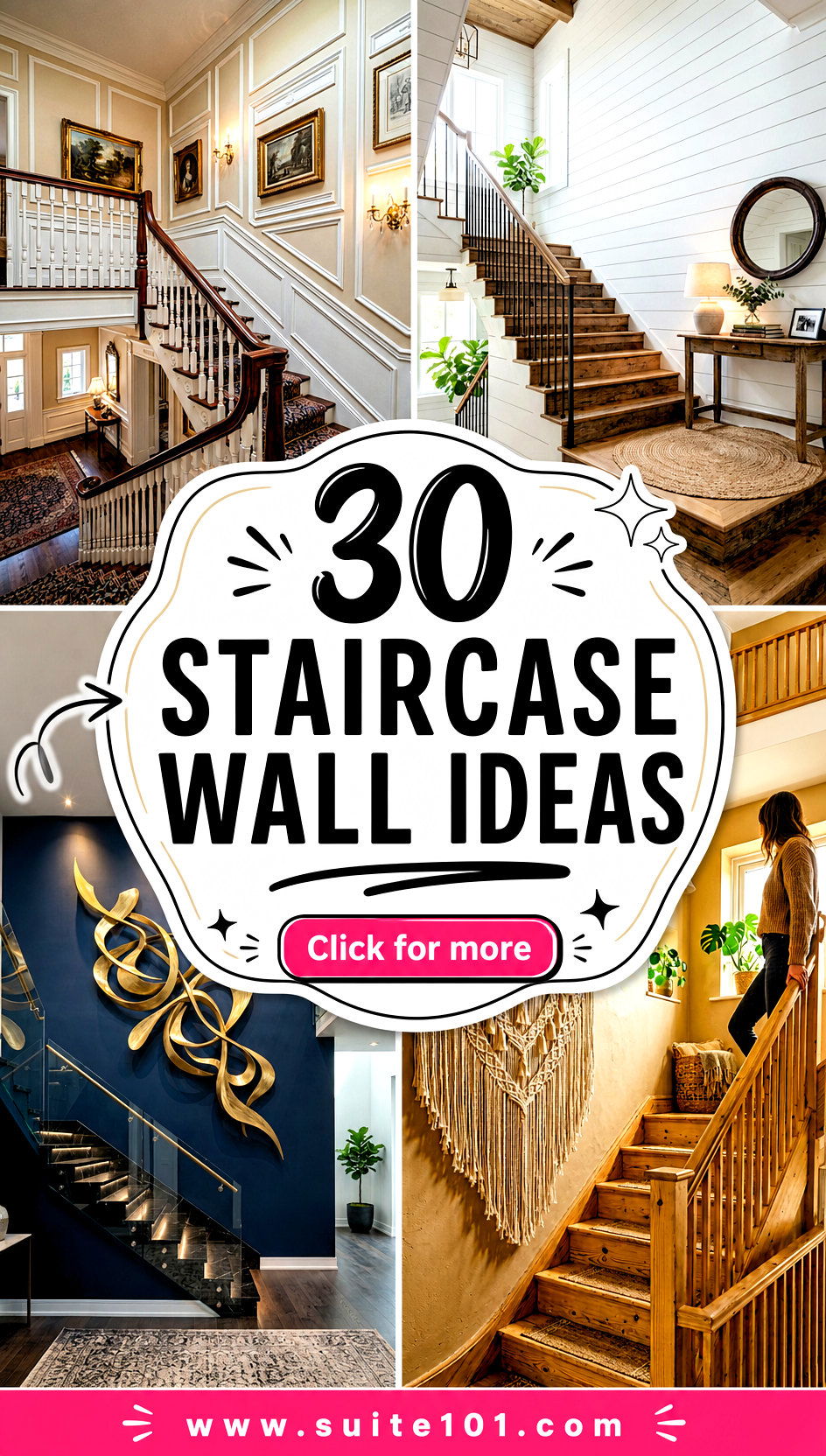 30 Staircase Wall Ideas to Add Wow Factor to Your Home - 30 Staircase Wall Ideas to Add Wow Factor to Your Home