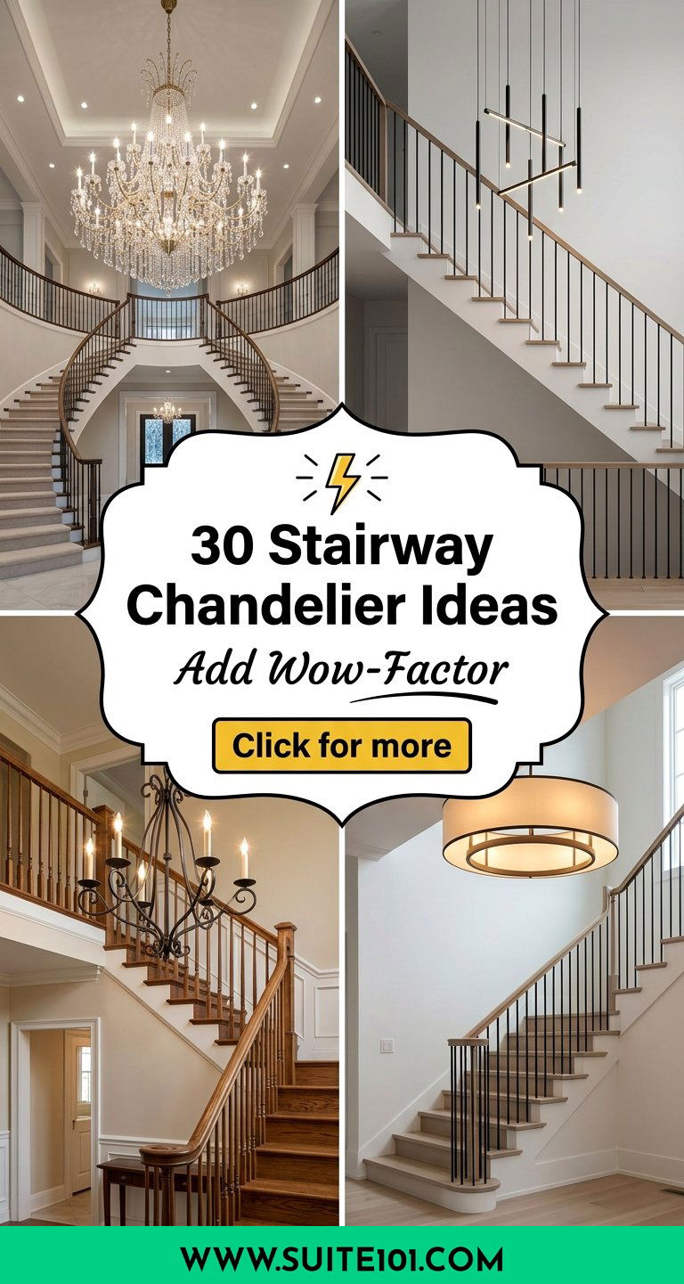 30 Stairway Chandelier Ideas to Add Wow-Factor to Your Entry - 30 Stairway Chandelier Ideas to Add Wow-Factor to Your Entry