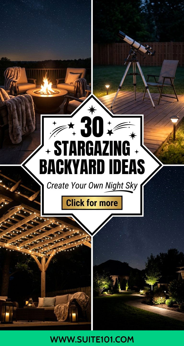30 Stargazing Backyard Ideas to Create Your Own Night Sky Spot - 30 Stargazing Backyard Ideas to Create Your Own Night Sky Spot