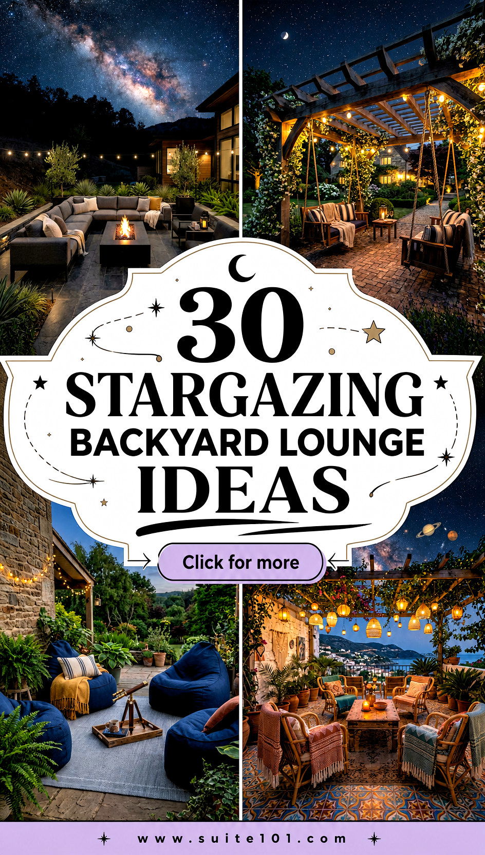 30 Stargazing Backyard Lounge Ideas for Cozy Night Skies - 30 Stargazing Backyard Lounge Ideas for Cozy Night Skies