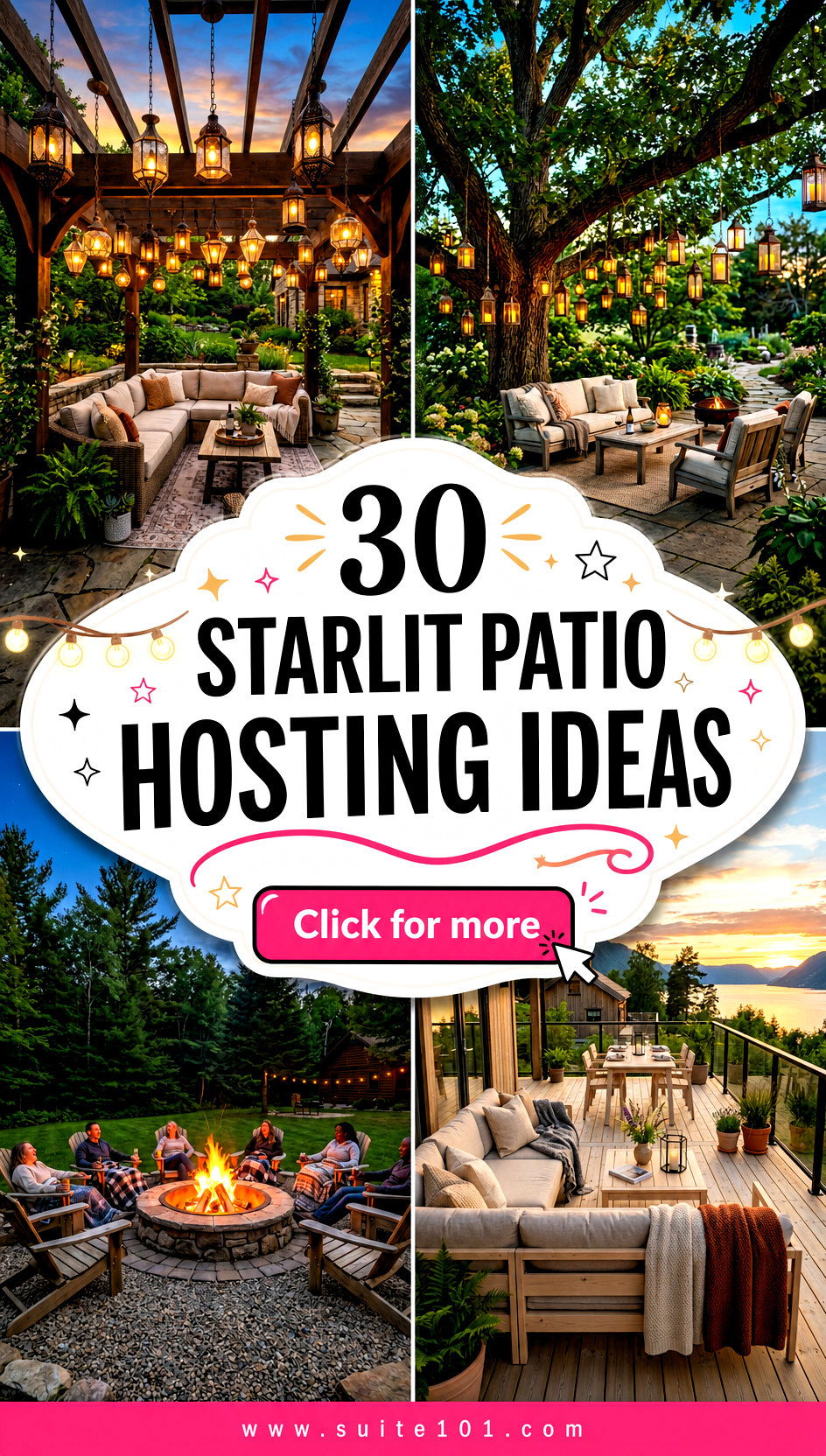 30 Starlit Patio Hosting Ideas for Effortless Outdoor Hosting - 30 Starlit Patio Hosting Ideas for Effortless Outdoor Hosting
