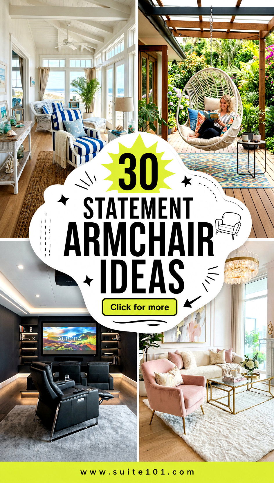 30 Statement Armchair Ideas to Create a Bold Room Focal Point - 30 Statement Armchair Ideas to Create a Bold Room Focal Point