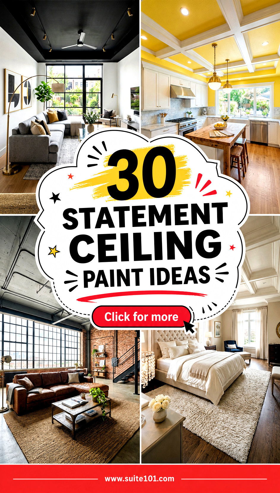 30 Statement Ceiling Paint Ideas to Transform Any Room Today - 30 Statement Ceiling Paint Ideas to Transform Any Room Today