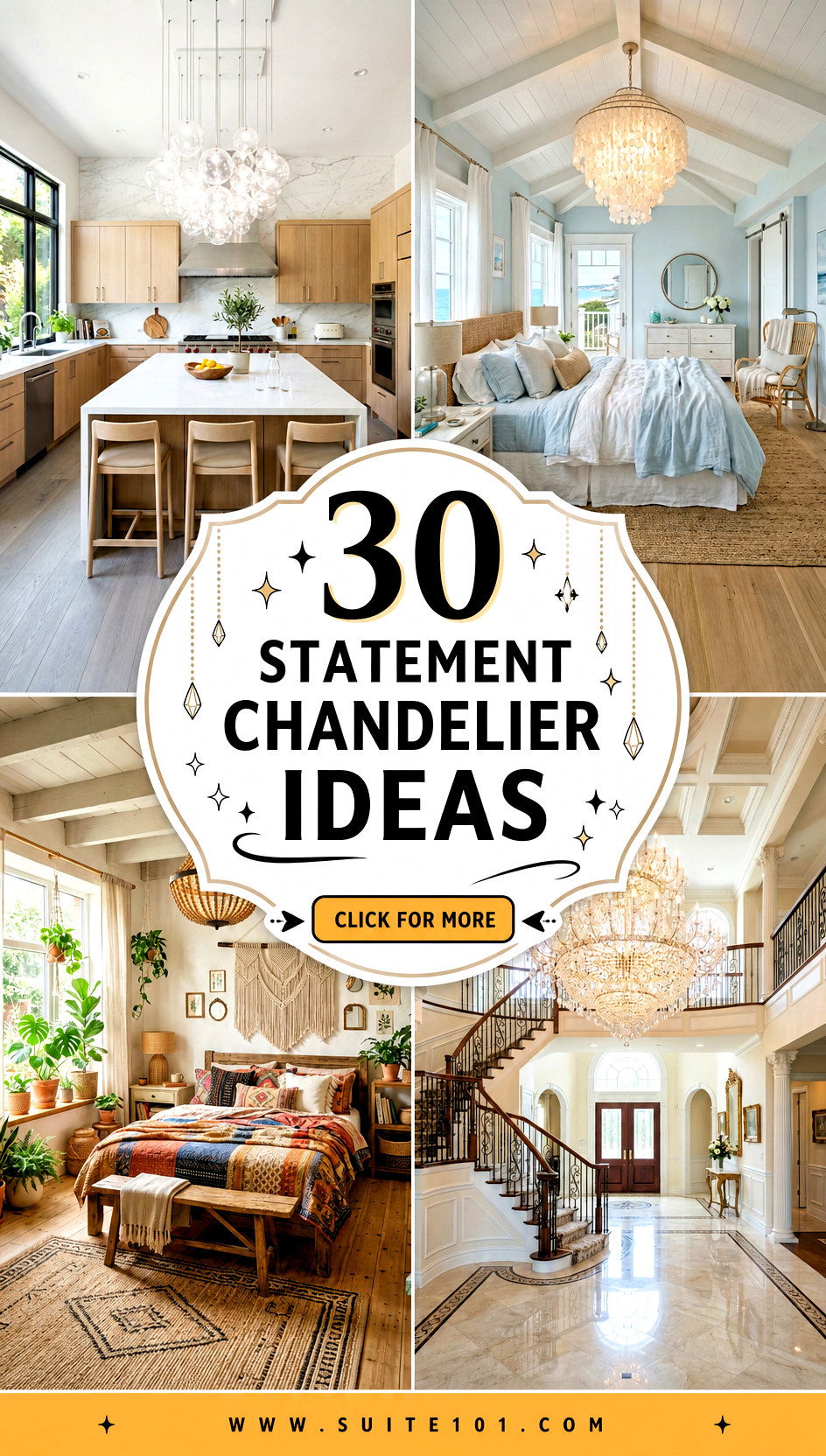 30 Statement Chandelier Ideas to Elevate Your Dining Room - 30 Statement Chandelier Ideas to Elevate Your Dining Room