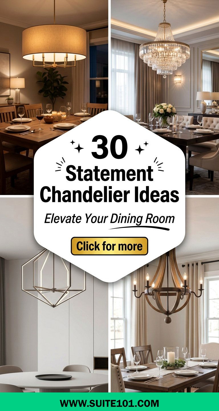 30 Statement Chandelier Ideas to Elevate Your Dining Room - 30 Statement Chandelier Ideas to Elevate Your Dining Room