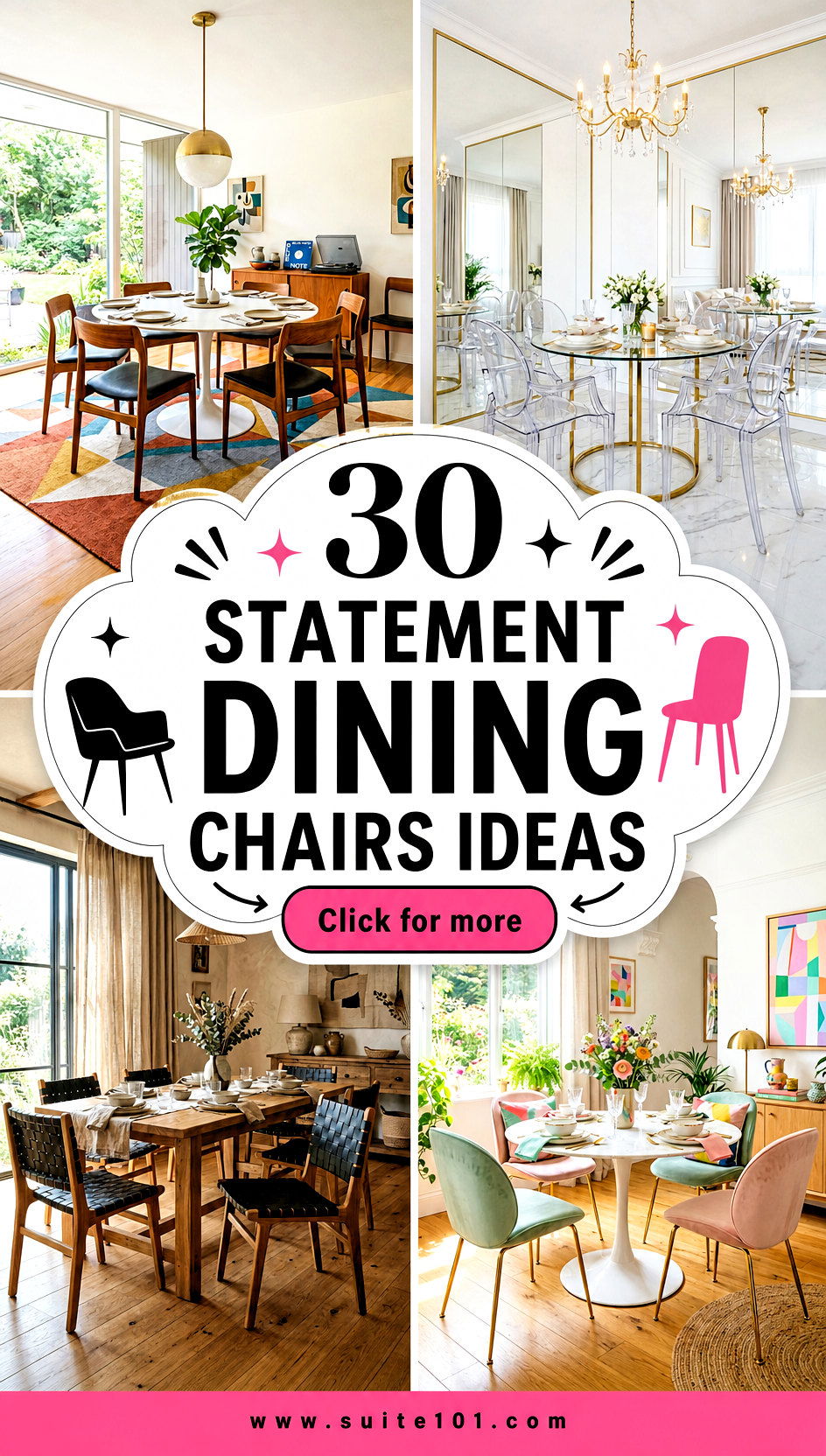 30 Statement Dining Chairs Ideas to Upgrade Your Table Fast - 30 Statement Dining Chairs Ideas to Upgrade Your Table Fast