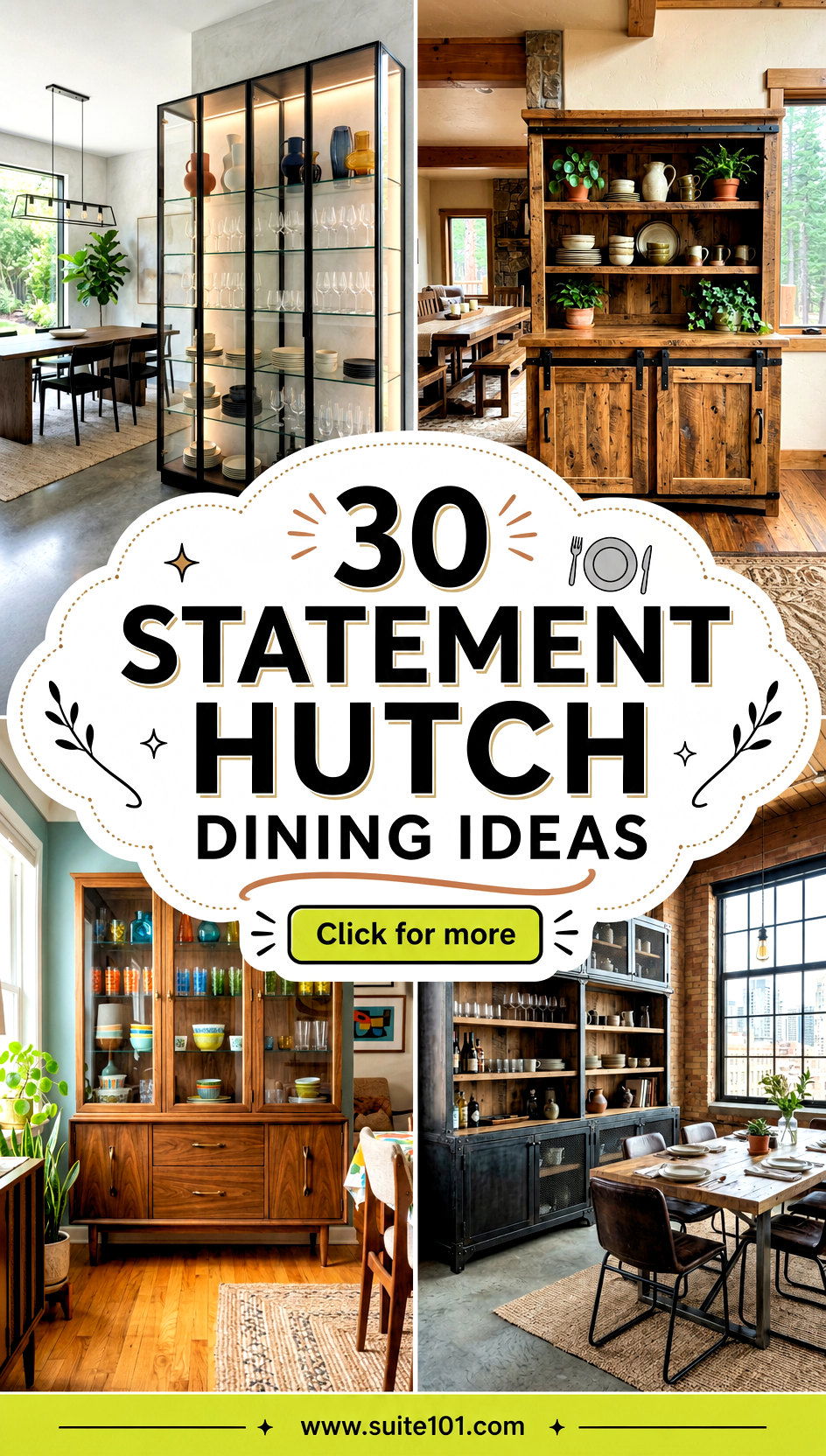 30 Statement Hutch Dining Ideas for Style-Forward Storage - 30 Statement Hutch Dining Ideas for Style-Forward Storage