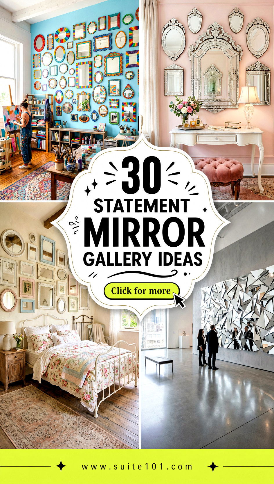 30 Statement Mirror Gallery Ideas for a Bold Entryway Look - 30 Statement Mirror Gallery Ideas for a Bold Entryway Look