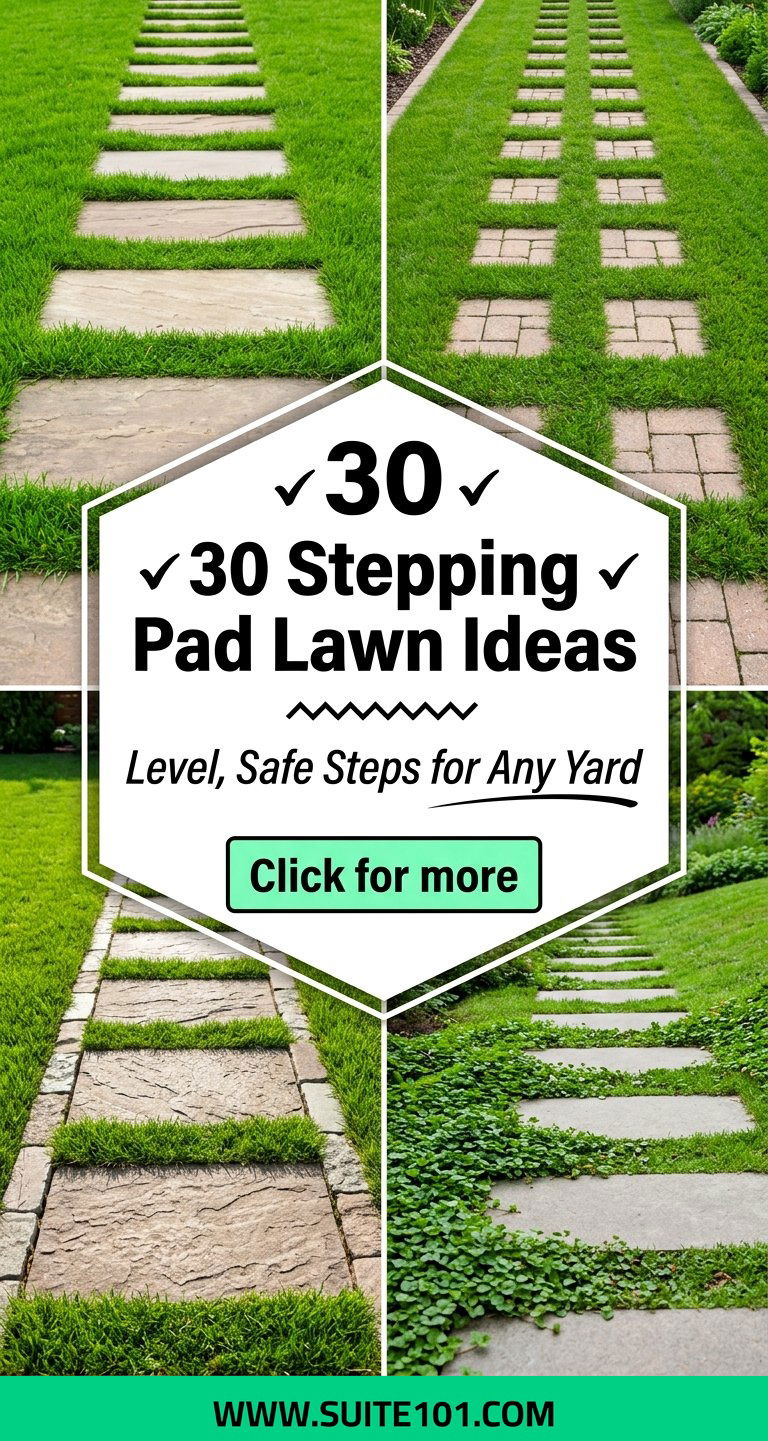 30 Stepping Pad Lawn Ideas Level Safe Steps for Any Yard - 30 Stepping Pad Lawn Ideas: Level, Safe Steps for Any Yard