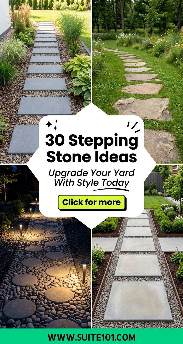 30 Stepping Stone Ideas Upgrade Your Yard With Style Today - 30 Stepping Stone Ideas: Upgrade Your Yard With Style Today