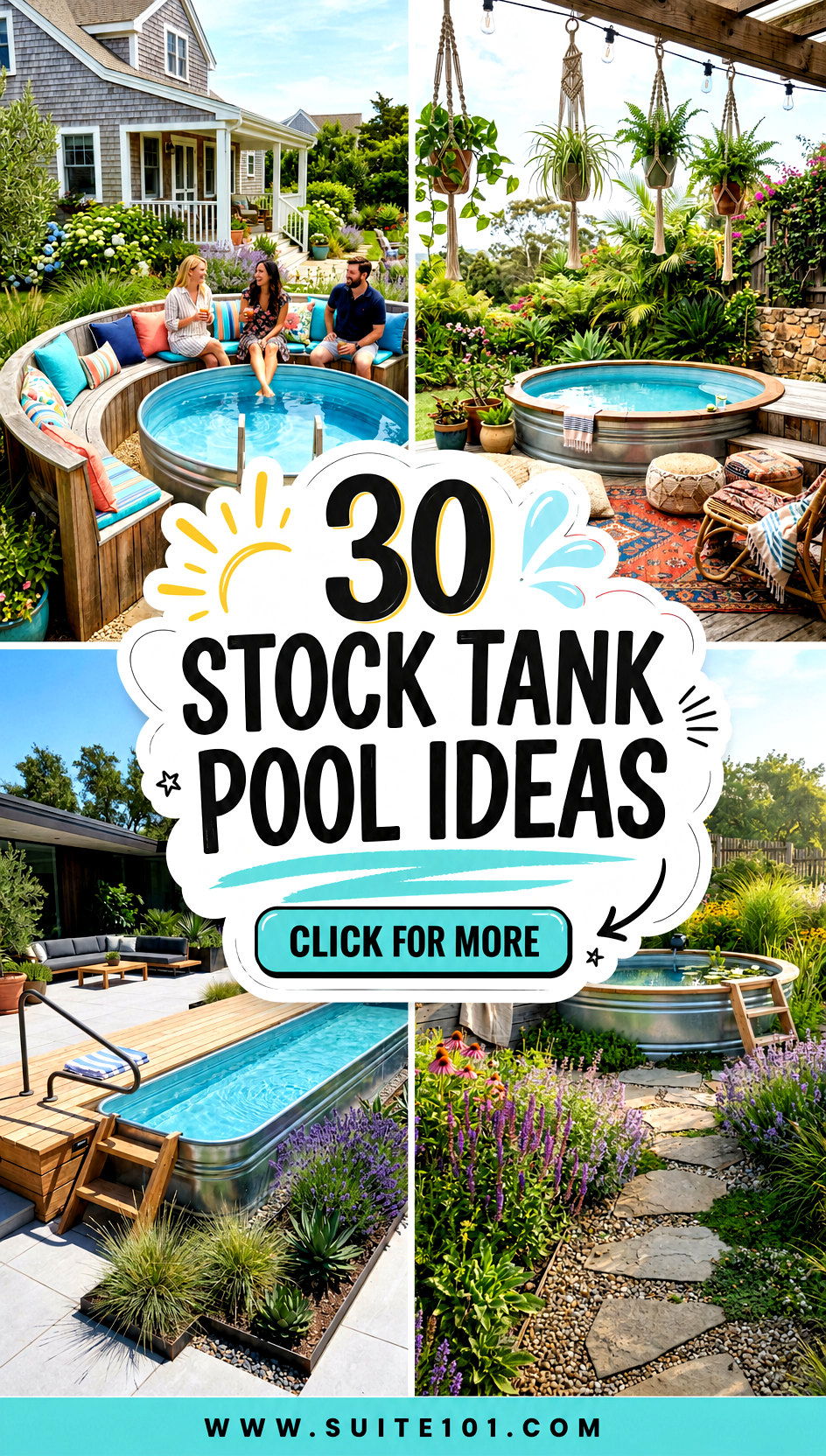 30 Stock Tank Pool Ideas for Instant Backyard Splash Fun - 30 Stock Tank Pool Ideas for Instant Backyard Splash Fun