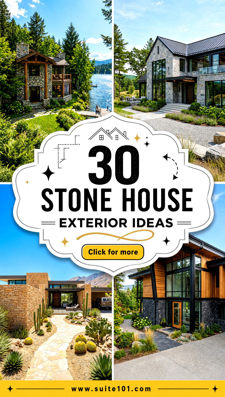 30 Stone House Exterior Ideas Timeless Curb Appeal Every Time - 30 Stone House Exterior Ideas: Timeless Curb Appeal, Every Time