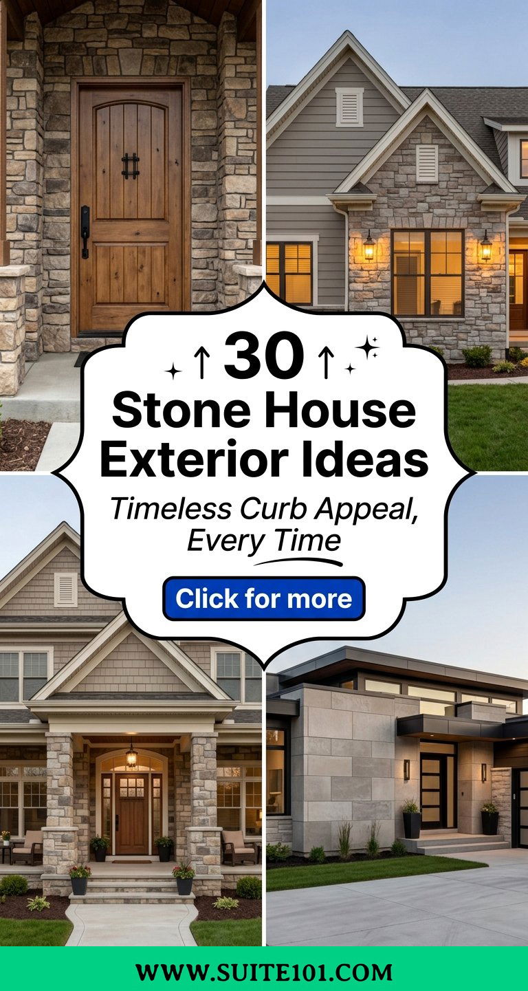 30 Stone House Exterior Ideas Timeless Curb Appeal Every Time - 30 Stone House Exterior Ideas: Timeless Curb Appeal, Every Time